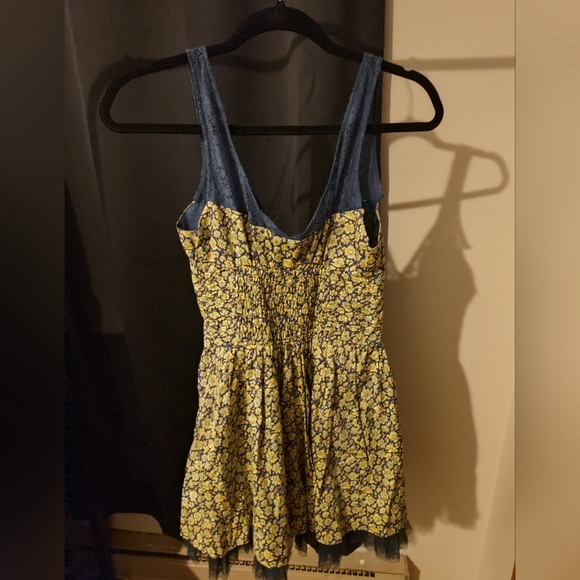 Free People Floral Tulle Summer Dress - Picture 2 of 5